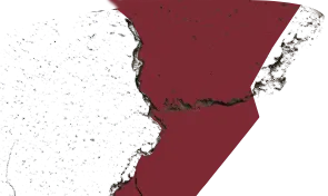 Cracked wall pattern