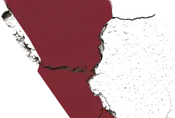 Cracked wall pattern