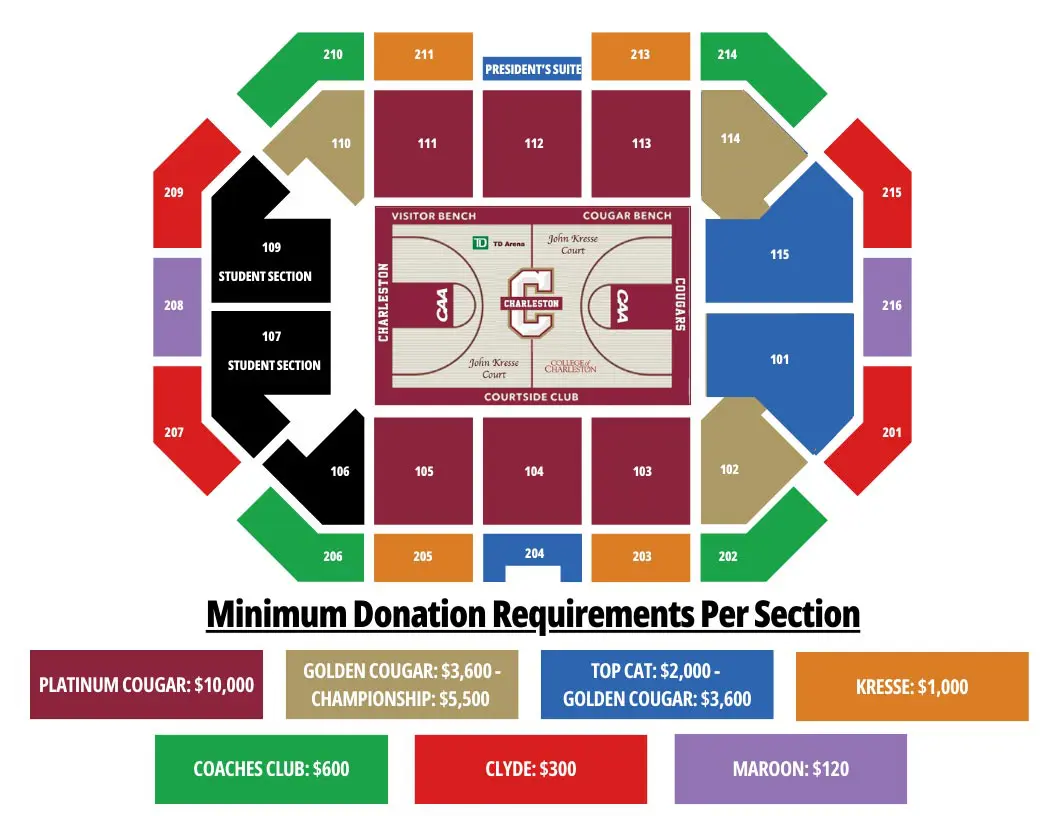 Seating map